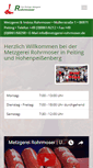 Mobile Screenshot of metzgerei-rohrmoser.de